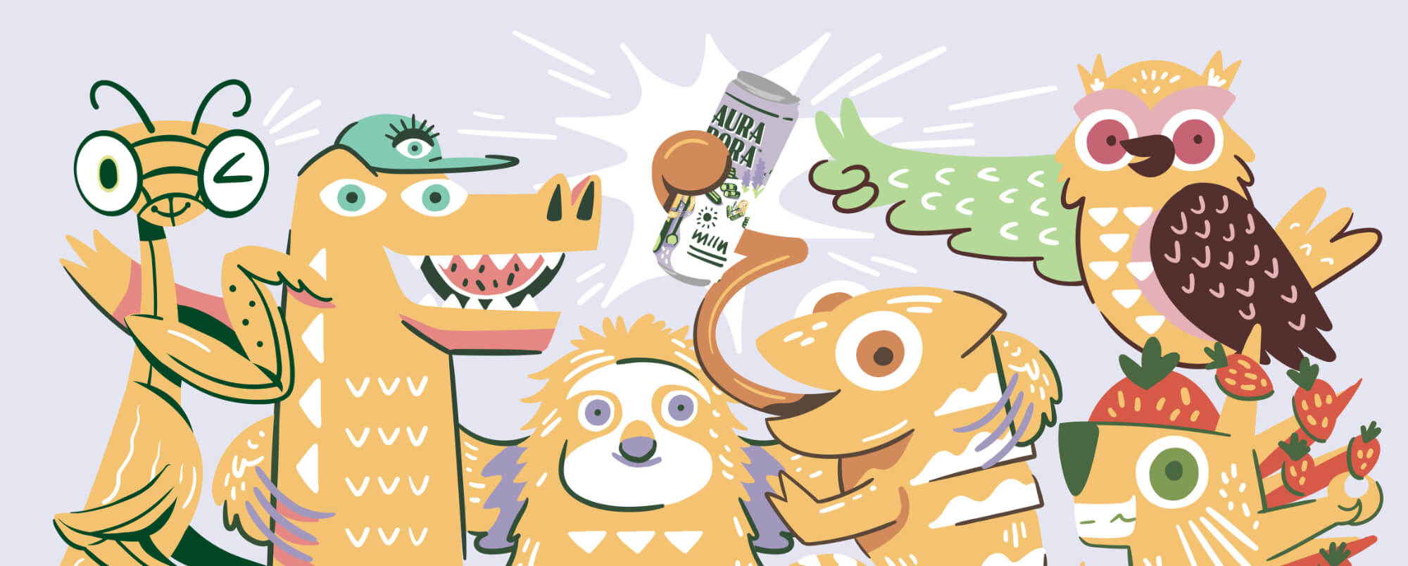 aura bora characters