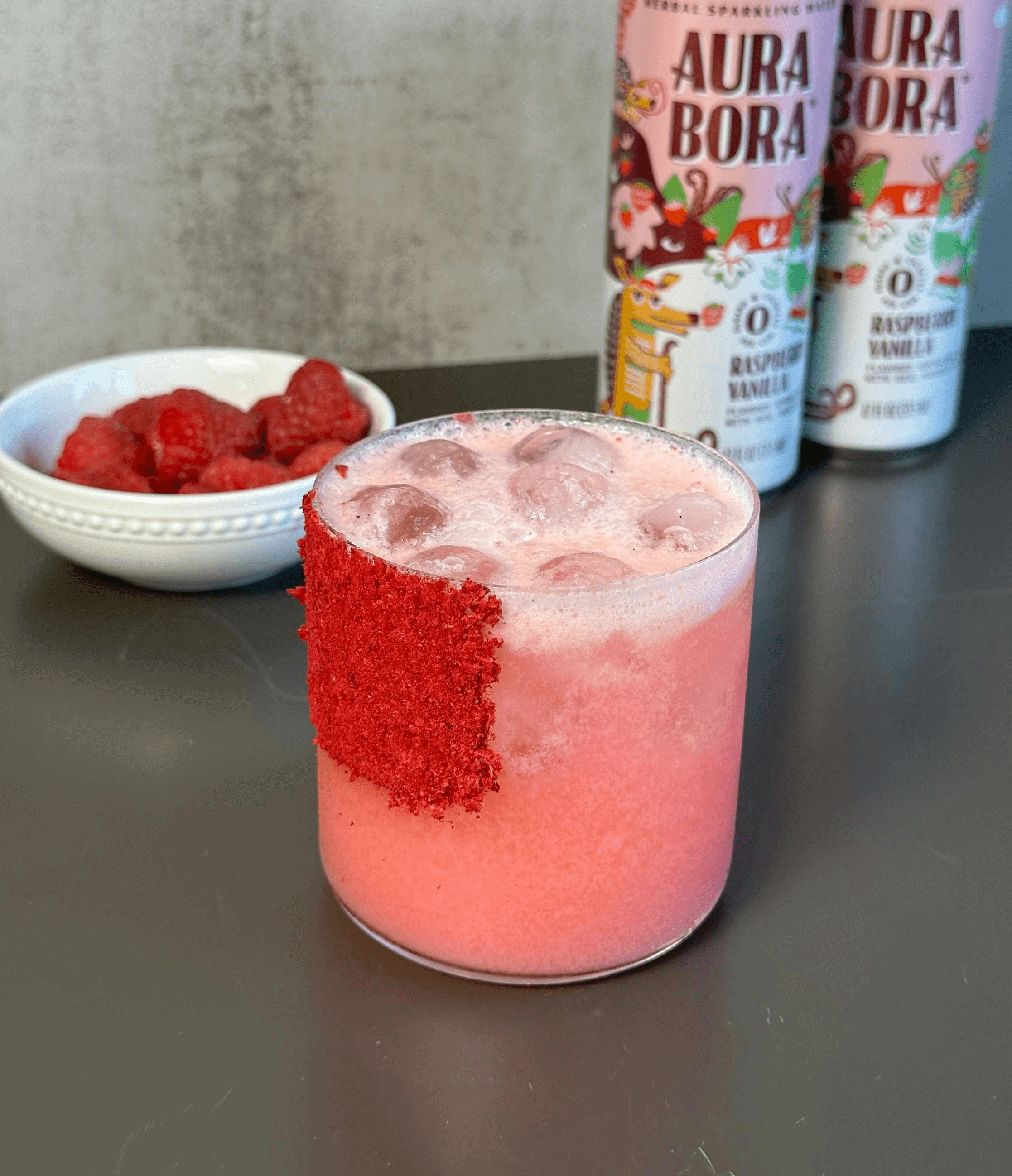 Creamy Raspberry Vanilla Mule