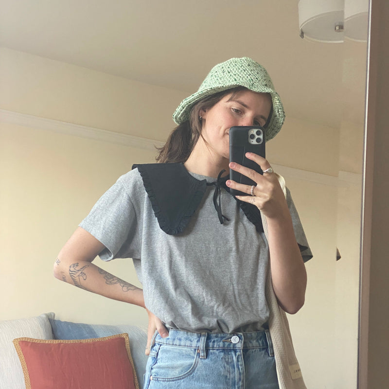 Cactus Rose Knit Cap